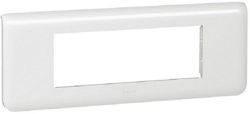 Рамка горизонтальная Legrand Mosaic 6 мод. белый картинка